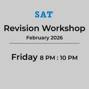Revision Workshop 2026